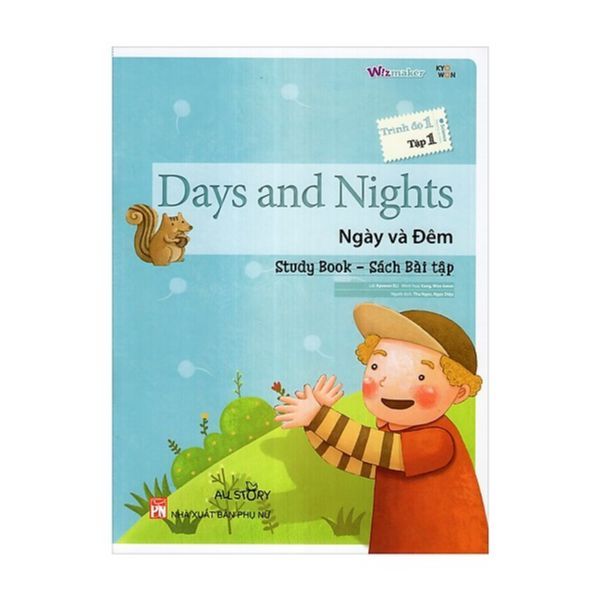Ngày Và Đêm - Sách Bài Tập - Trình Độ 1 (Tập 1)