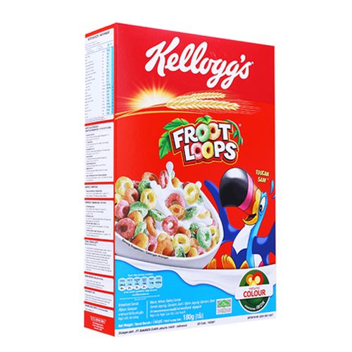 Ngũ Cốc Ăn Sáng Kellogg's Froot Loops (160g)