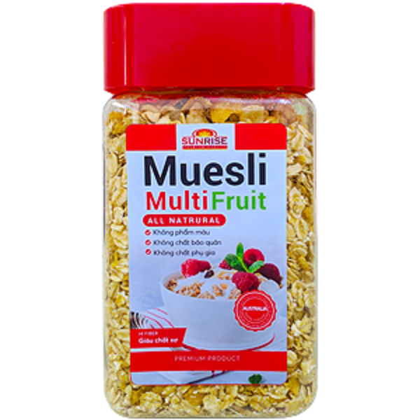 Ngũ Cốc Muesli Multi Fruit (530g)