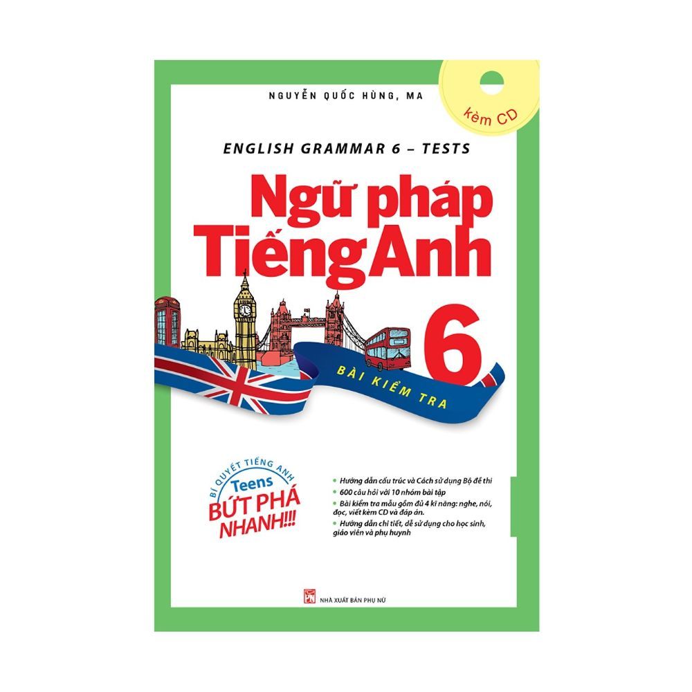Ngữ pháp Tiếng Anh 6 (Bài Kiểm Tra)