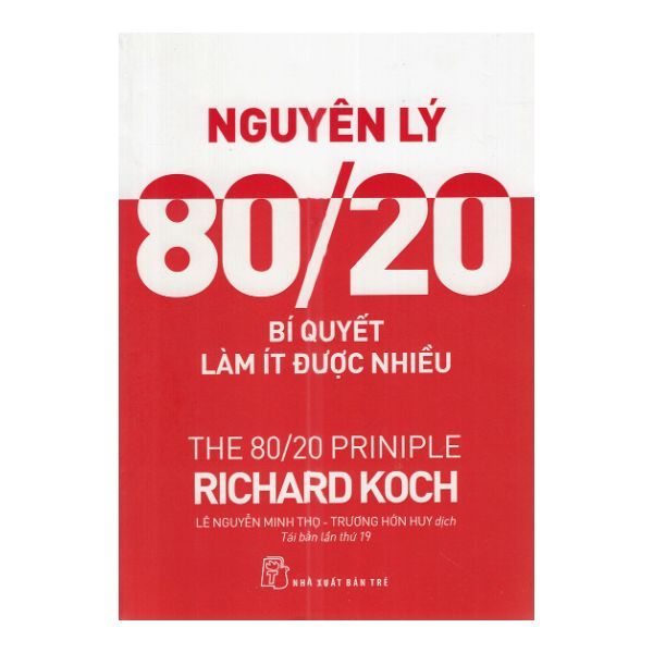 Nguyên lý 80/20: BQ làm ít được nhiều