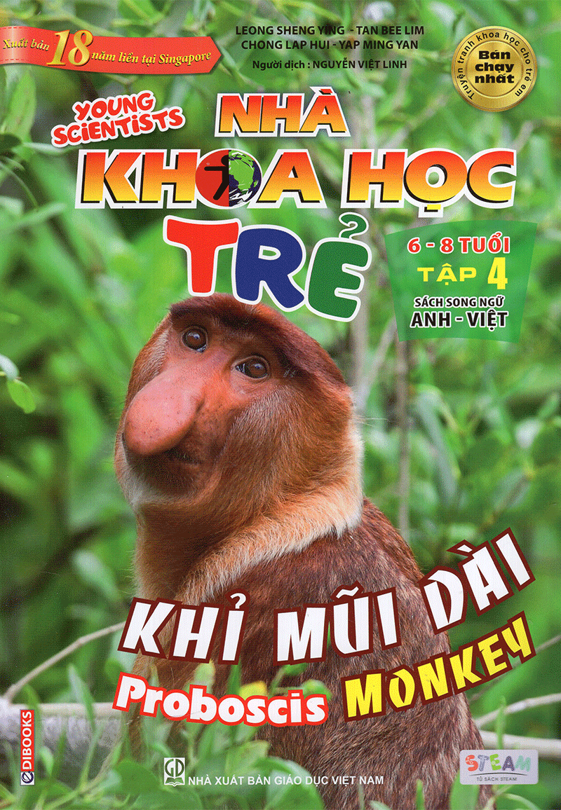 Nhà Khoa Học Trẻ - Khỉ Mũi Dài (6 - 8 Tuổi)