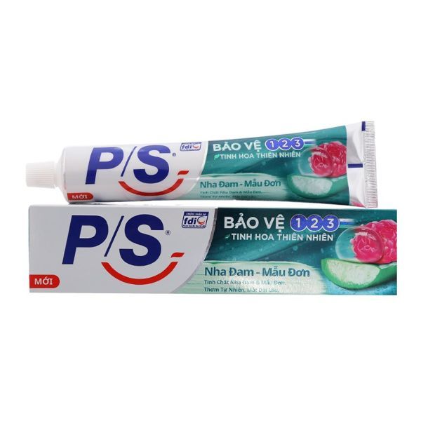 Kem Đánh Răng P/S Bảo Vệ 123 - Tinh Hoa Thiên Nhiên (Nha Đam - Mẫu Đơn) (180g)