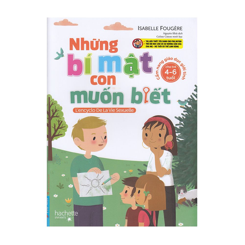 Những bí mật con muốn biết 4-6 tuổi