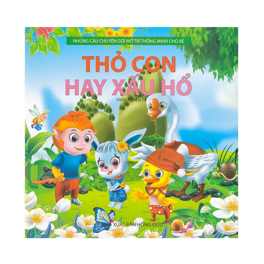 Những Câu Chuyện Gợi Mở Trí Thông Minh Cho Bé - Thỏ Con Hay Xấu Hổ