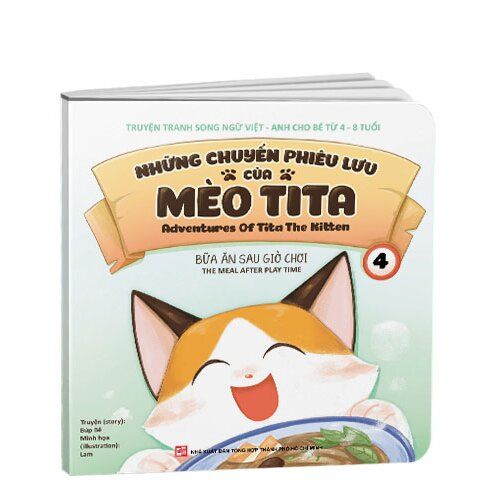 Bộ sách Những chuyến phiêu lưu của mèo TiTa (5 tập)