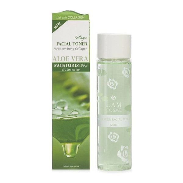 Nước Cân Bằng Da Chiết Xuất Nha Đam Lamcosmé (120ml)