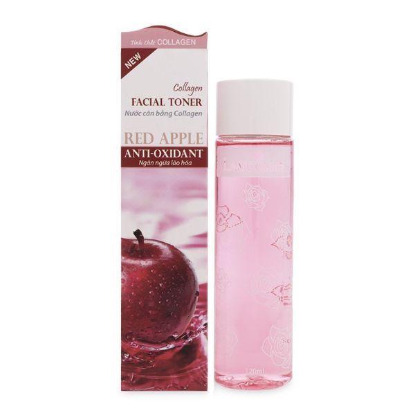  Nước Cân Bằng Da Tinh Chất Táo Đỏ Lamcosmé (120ml) 