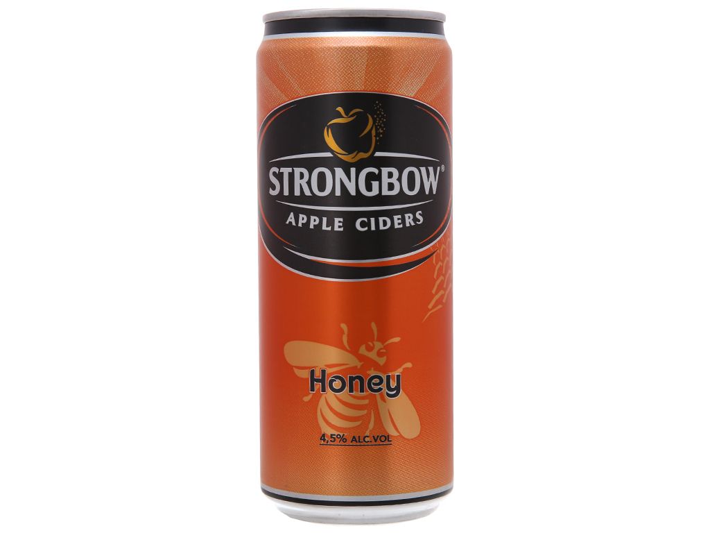 Bia Strongbow Honey - Mật Ong - Lon 330ml