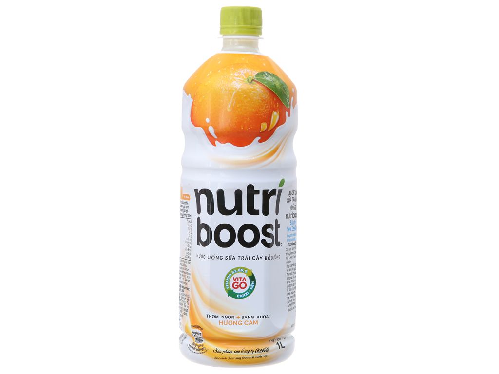 Sữa Trái Cây NutriBoost Hương Cam - 1Lít