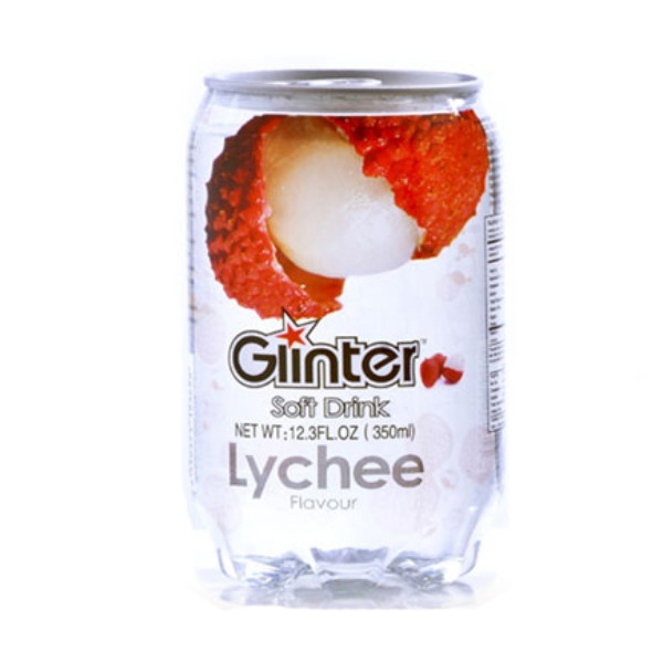 Nước Giải Khát Glinter Hương Vị Vải (350m/Lon)