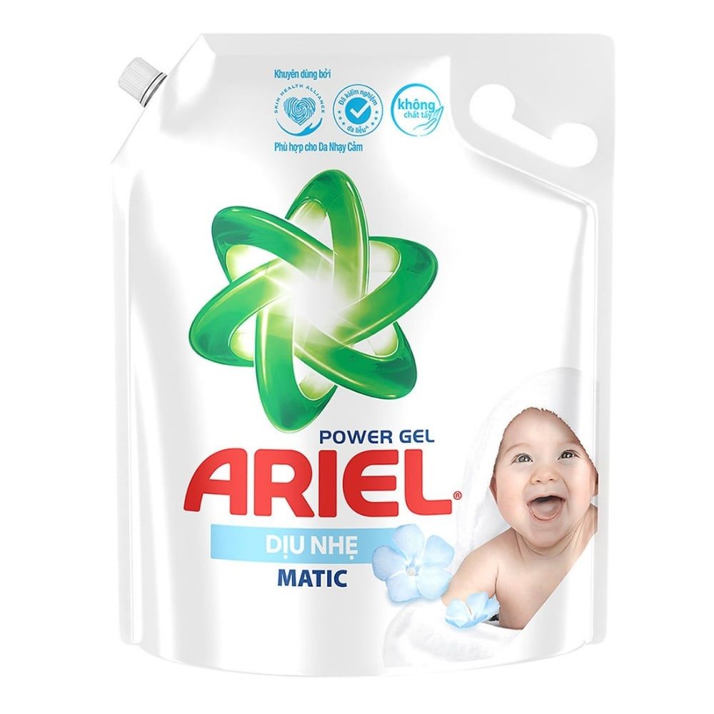 Nước giặt Ariel dịu nhẹ 3.25kg