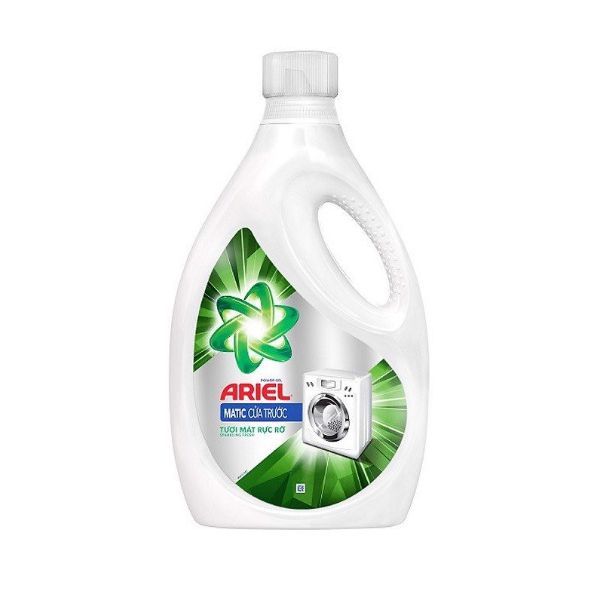 Nước Giặt Ariel Tươi Mát Cửa Trước Chai (2.4kg)