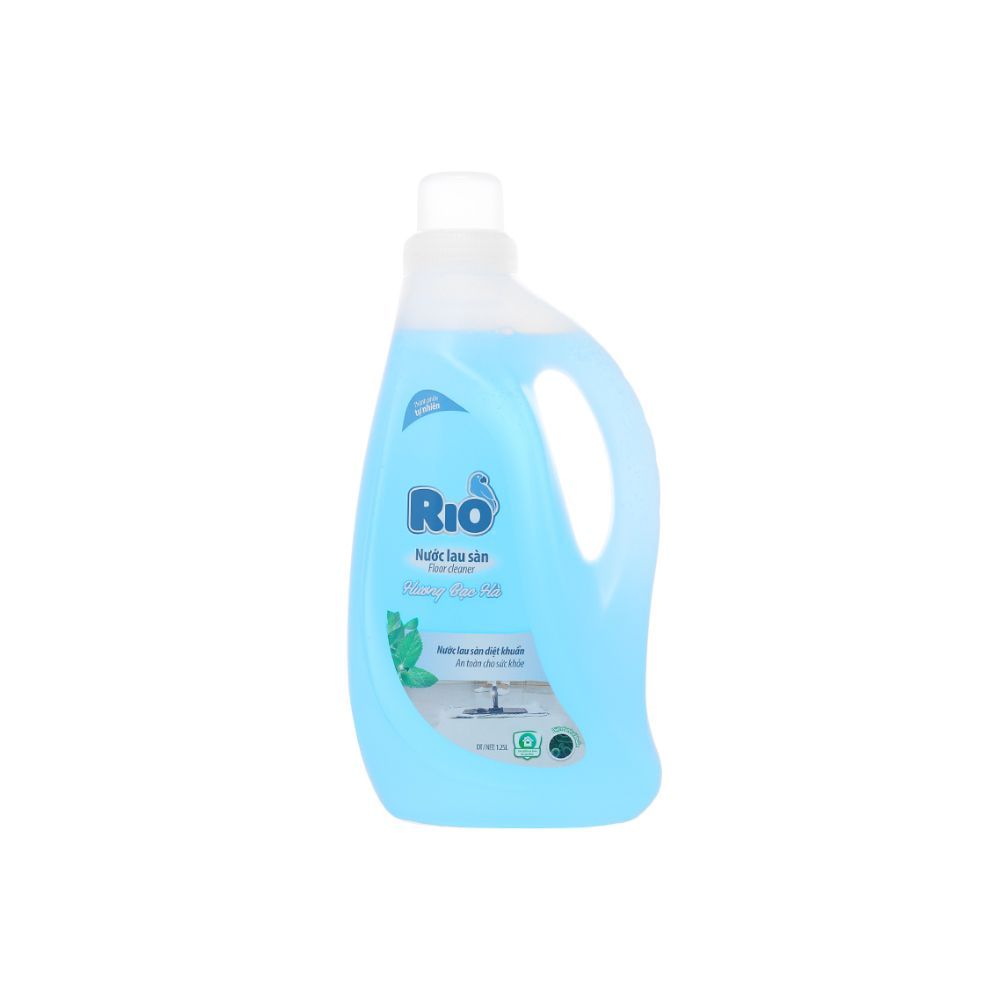  Nước Lau Sàn Rio Hương Bạc Hà (1.25L) 