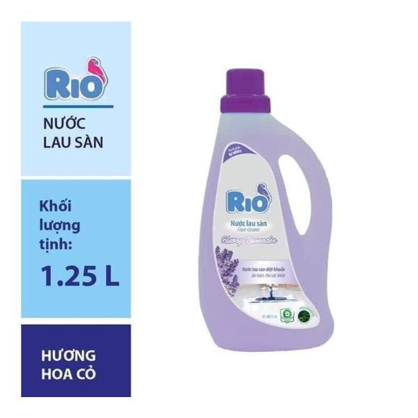  Nước Lau Sàn Rio Hương Lavender (1.25L) 