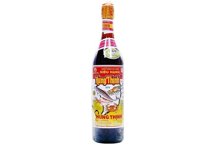 Nước Mắm Cá Cơm Siêu Hạng 35 Độ Đạm Hưng Thịnh (620ml)