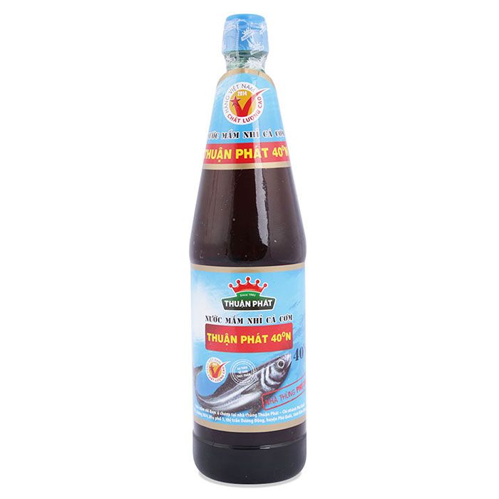 Nước Mắm Nhỉ Cá Cơm Thuận Phát 40 Độ Đạm (650ml)