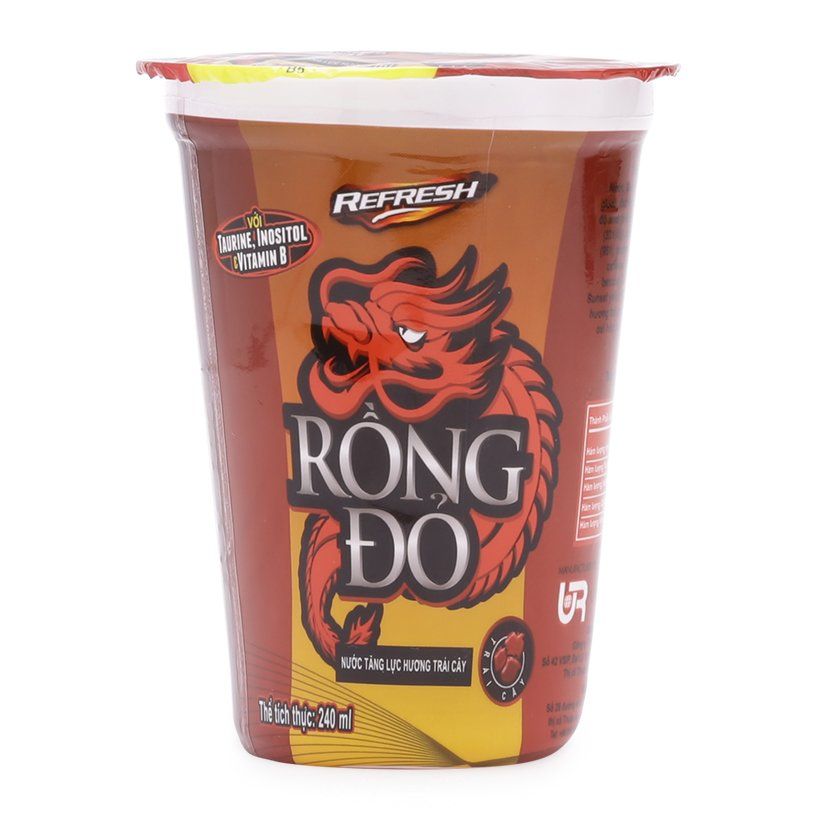 Nước Ngọt Rồng Đỏ - Hương Trái Cây (240ml)