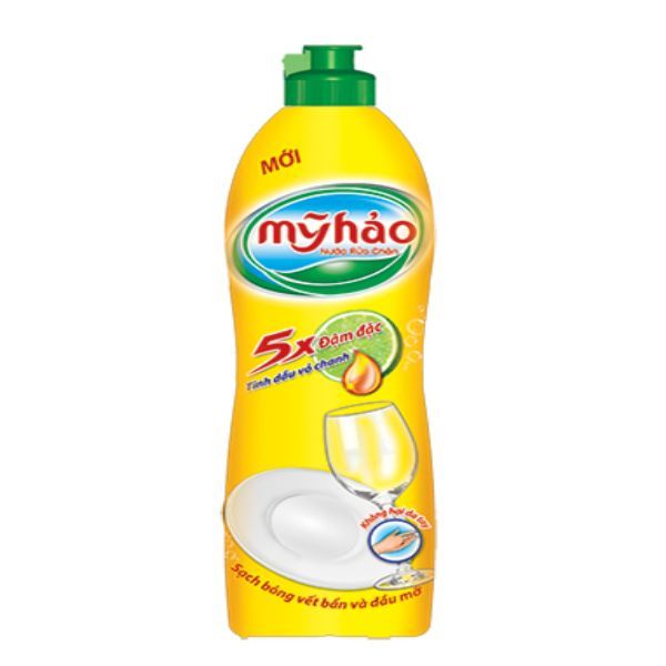 Nước Rửa Chén Mỹ Hảo 5x Đậm Đặc Hương Chanh 400g