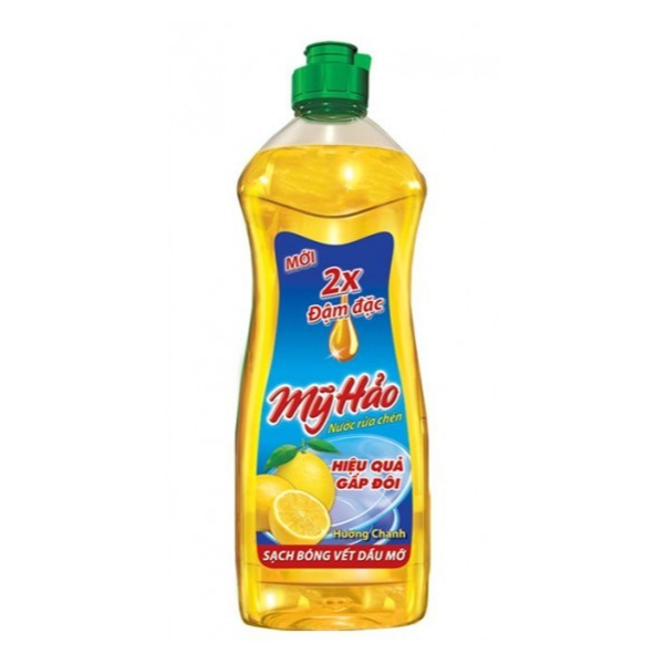 Nước Rửa Chén Mỹ Hảo Hương Chanh 2x Đậm Đặc 800g