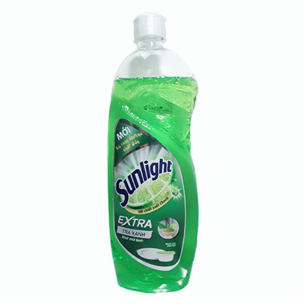Nước Rửa Chén Sunlight Trà Xanh Matcha Nhật Bản 725ml (Dạng Chai)