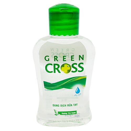Nước Rửa Tay Green Cross Hương Trà Xanh (100ml)
