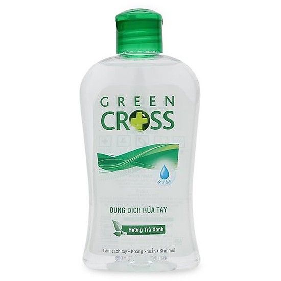DD rửa tay Green Cross trà xanh -green tea 250ml