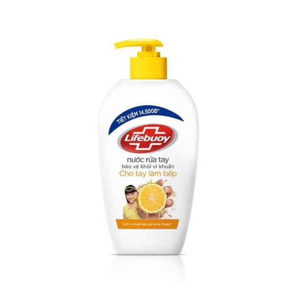 Nước Rửa Tay Lifebuoy Cho Tay Làm Bếp 500g