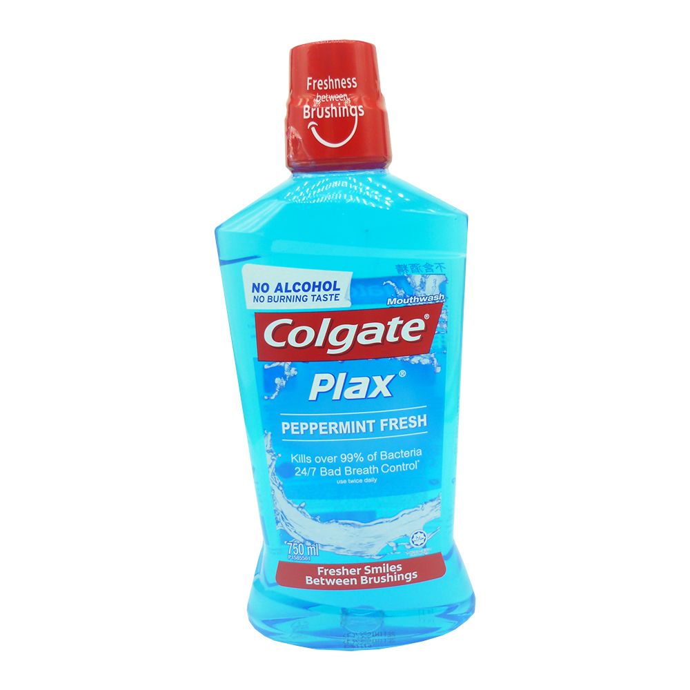 Nước Súc Miệng Colgate Plax Peppermint Fresh 750ml