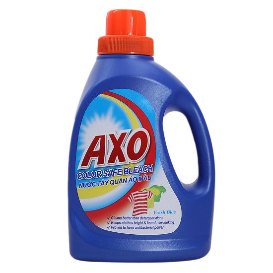  Nước Tẩy Quần Áo Màu AXO Dùng Hàng Ngày - Hương Tươi Mát (400ml) 