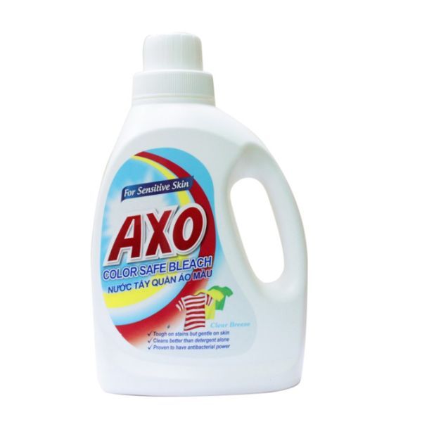  Nước Tẩy Quần Áo Màu Axo Trắng Dành Cho Da Nhạy Cảm 800ml 