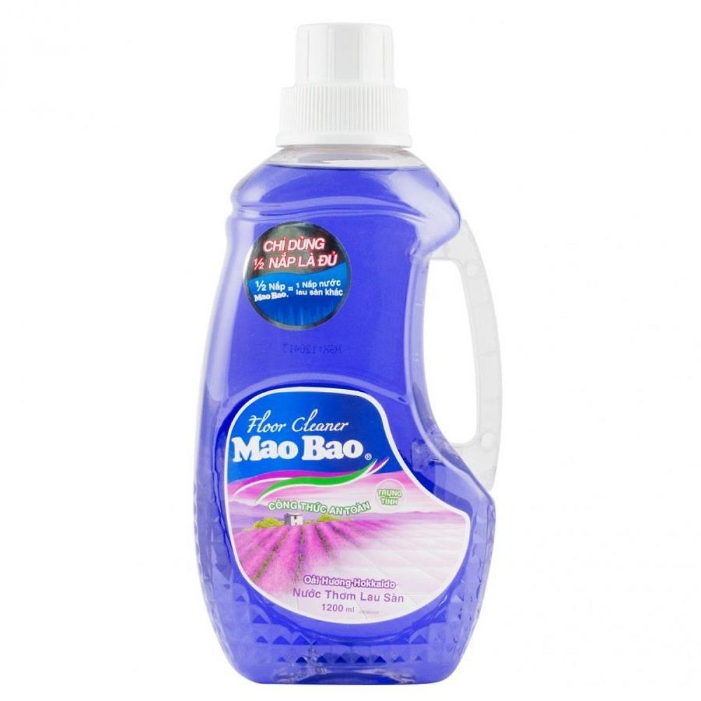 Nước Thơm Lau Sàn Mao Bao Oải Hương Hokkaido 1200ml
