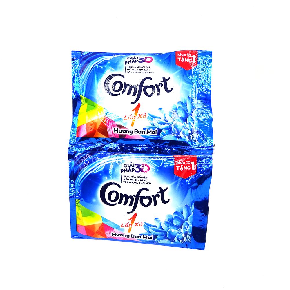 Nước Xả Comfort Một Lần Xả - Hương Ban Mai ( 20ml x 10 Gói )