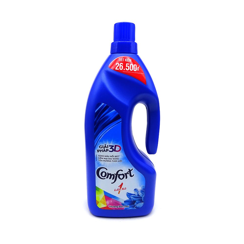 Nước Xả Vải Comfort Một Lần Xả Hương Ban Mai (Chai 1.8L)