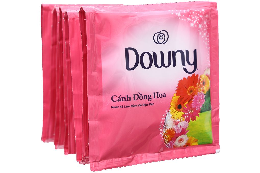 Nước Xả Vải Downy Cánh Đồng Hoa Gói 22ml (10 Gói)
