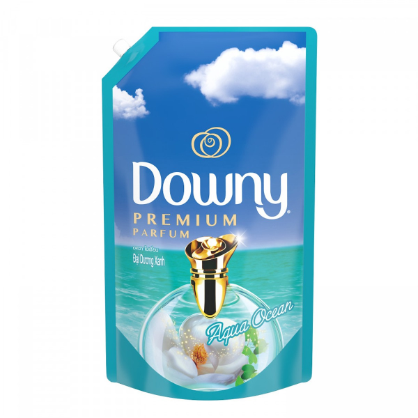 Nước Xả Vải Downy Đậm Đặc Đại Dương Xanh Dạng Túi 1.3L