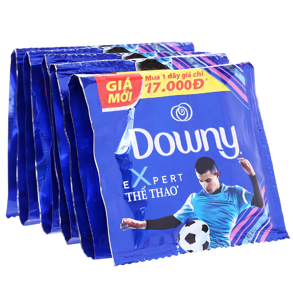 Nước Xả Vải Downy Expert Sports Thể Thao (20ml x 10 Gói)