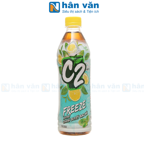 Trà Xanh C2 Freeze Chanh Tuyết Bạc Hà 455ml