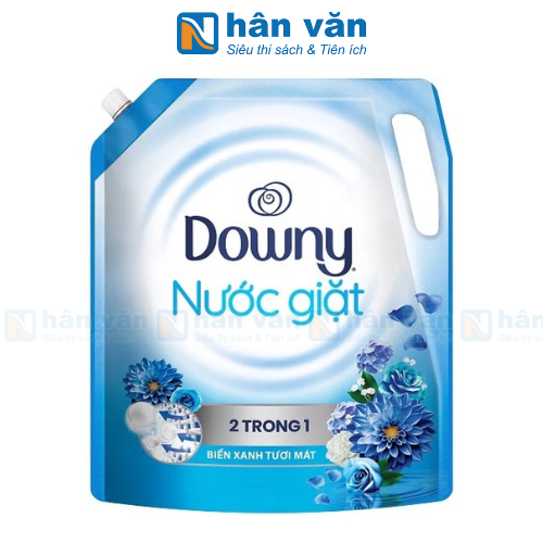 Nước Giặt Downy Hương Biển Xanh Tươi Mát Túi 2.65kg