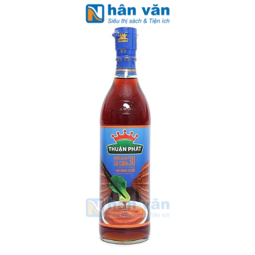  Nước Mắm Cá Cơm Thuận Phát 30 Độ Đạm 610ml 