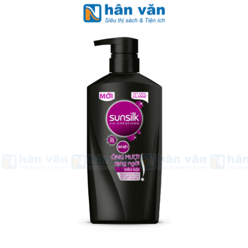  Dầu Gội Sunsilk Óng Mượt Rạng Ngời 650g 