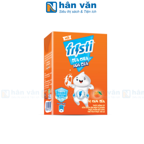 Sữa Chua Hoa Quả Fristi Vị Cam Sữa (100ml/Hộp)