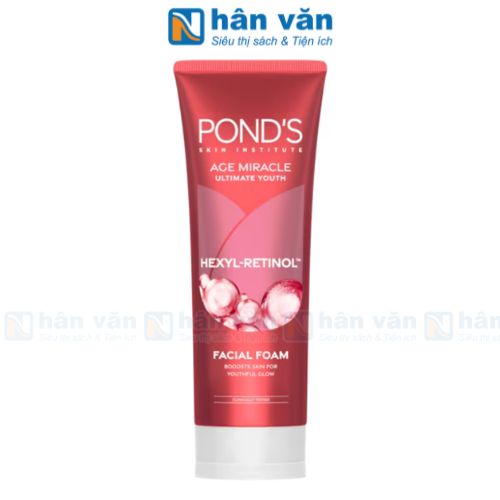  Sữa Rửa Mặt Pond's Age Miracle Ngăn Ngừa Lão Hóa Tuýp 100g 