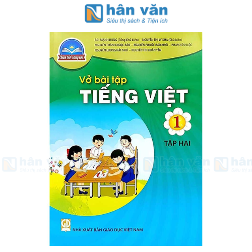  Vở Bài Tập Tiếng Việt 1 Tập 2 - Chân Trời Sáng Tạo 