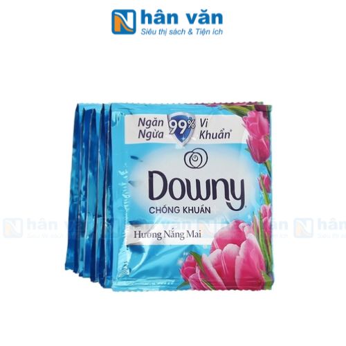  Dây Nước Xả Vải Downy Hương Nắng Mai (10 Gói x 18 ml) 