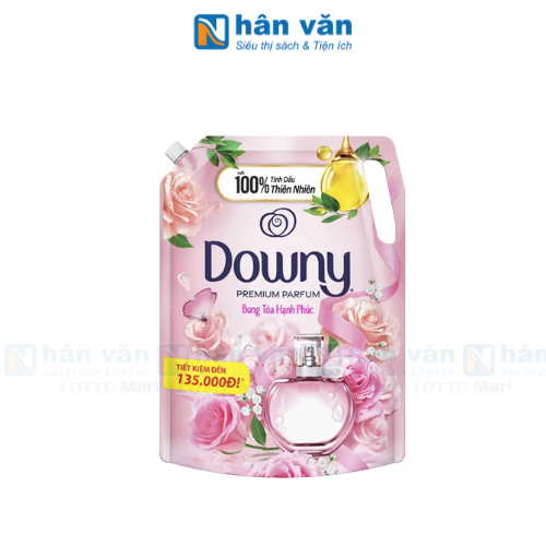  Nước Xả Vải Downy Bung Tỏa Hạnh Phúc - Túi 2.3L 