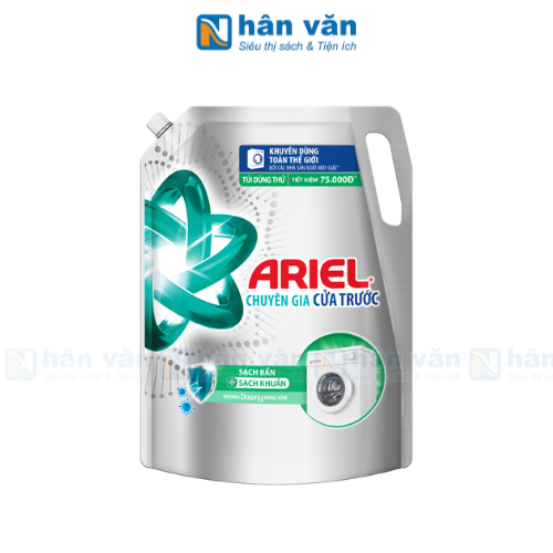  Nước Giặt Ariel Cửa Trước Hương Downy Nắng Sớm - Túi 2.5KG 