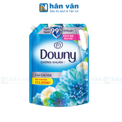  Nước Xả Vải Downy Làn Gió Mát Túi 2.3L 