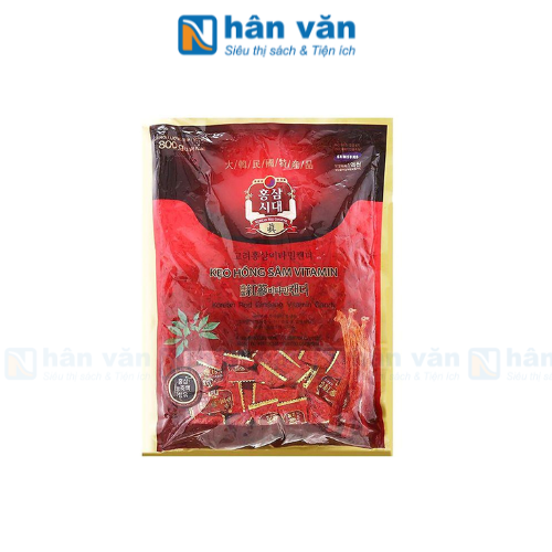 Kẹo Hồng Sâm Hàn Quốc Korean Red Ginseng Vitamin Candy 800g
