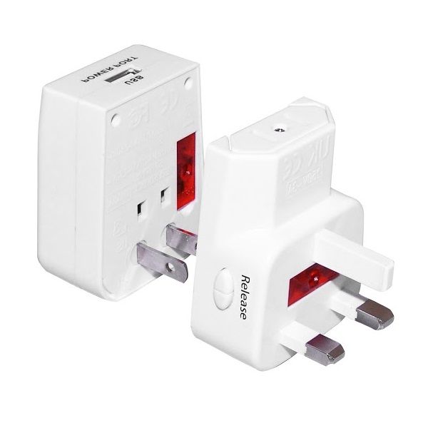 Ổ Cắm Du Lịch USB Điện Quang - ĐQ ESK TV05W 1U